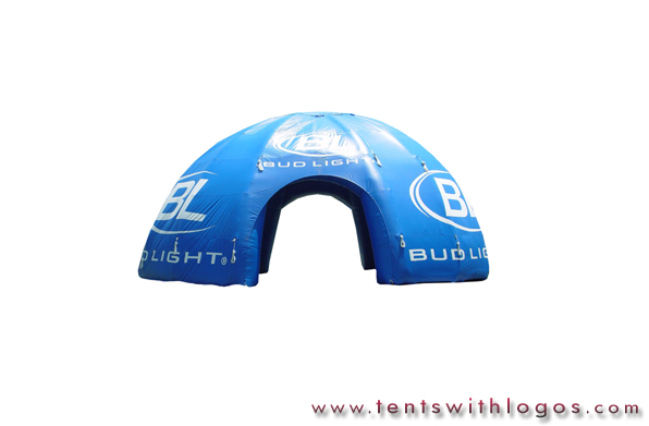 Inflatable Dome Tent - BudLight